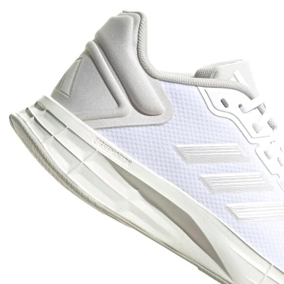 adidas Duramo 10 - Womens Running Shoes Cloud White Metallic Grey HP2388 NEW - Picture 8 of 8